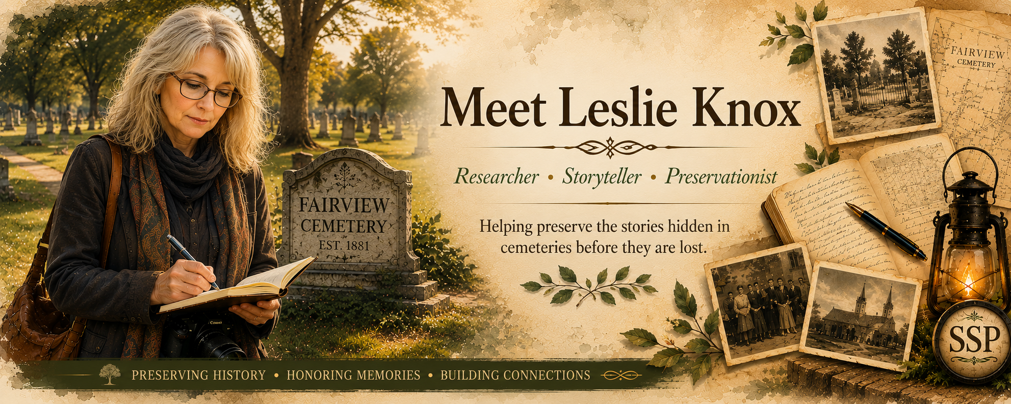 Leslie Knox, designer of the From Stone to Story Project